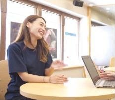 多くの女性に支持されて