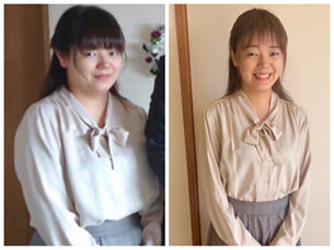 こんなに痩せるとは思っていなかったOY様