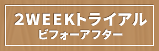 ２WEEKトライアルビフォーアフター