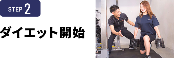 step2 ダイエット開始