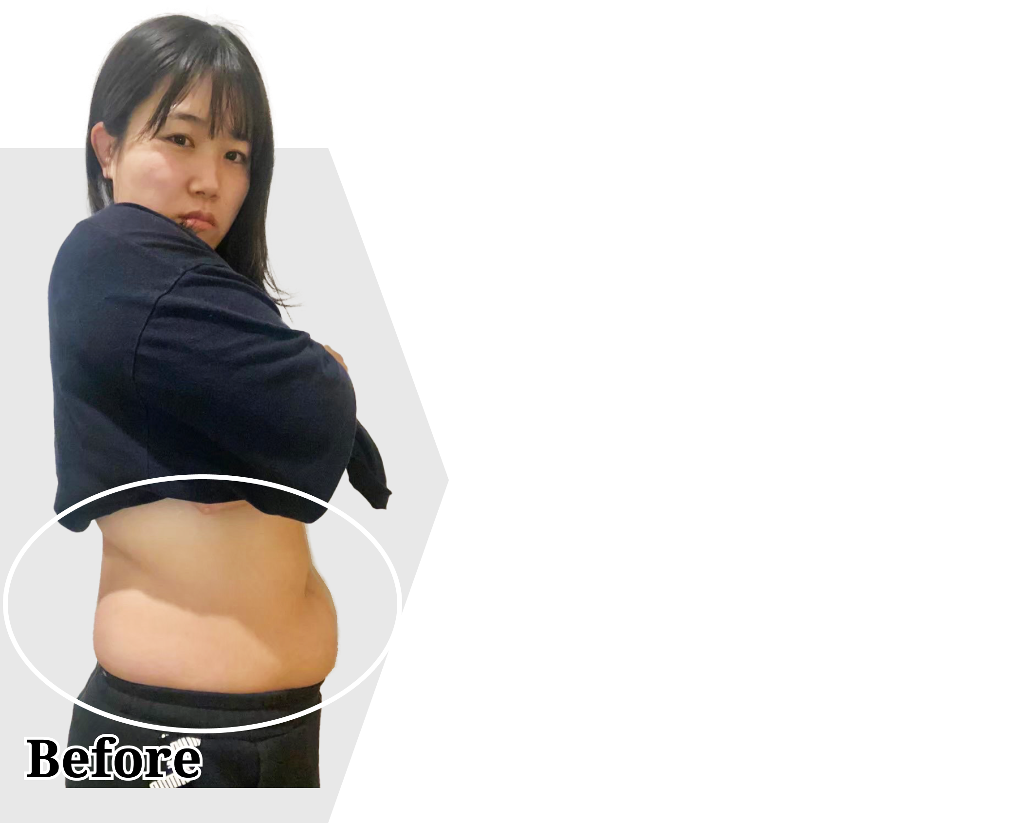 広島のパーソナルジムNEXTBODYのダイエット結果2