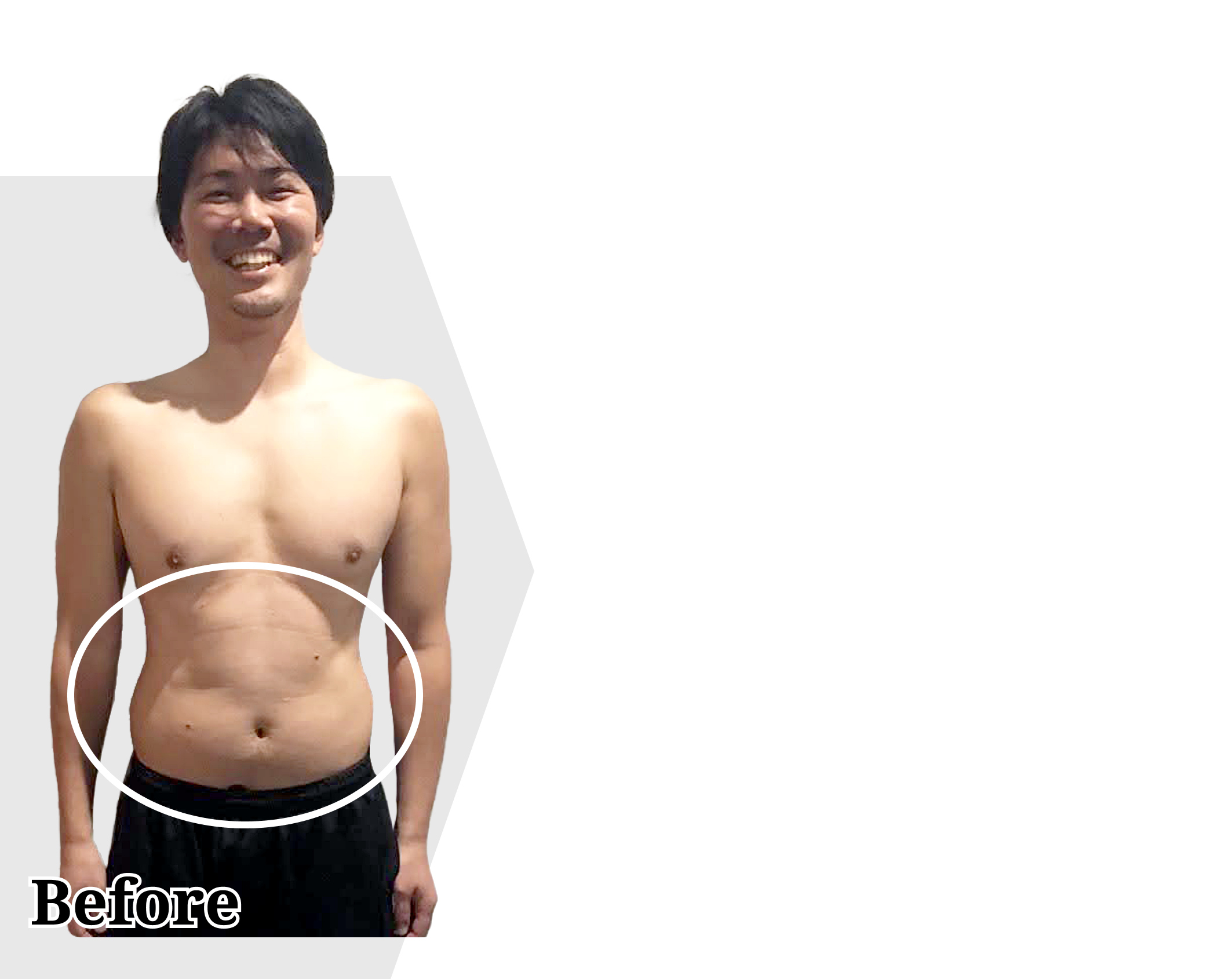 広島のパーソナルジムNEXTBODYのダイエット結果3